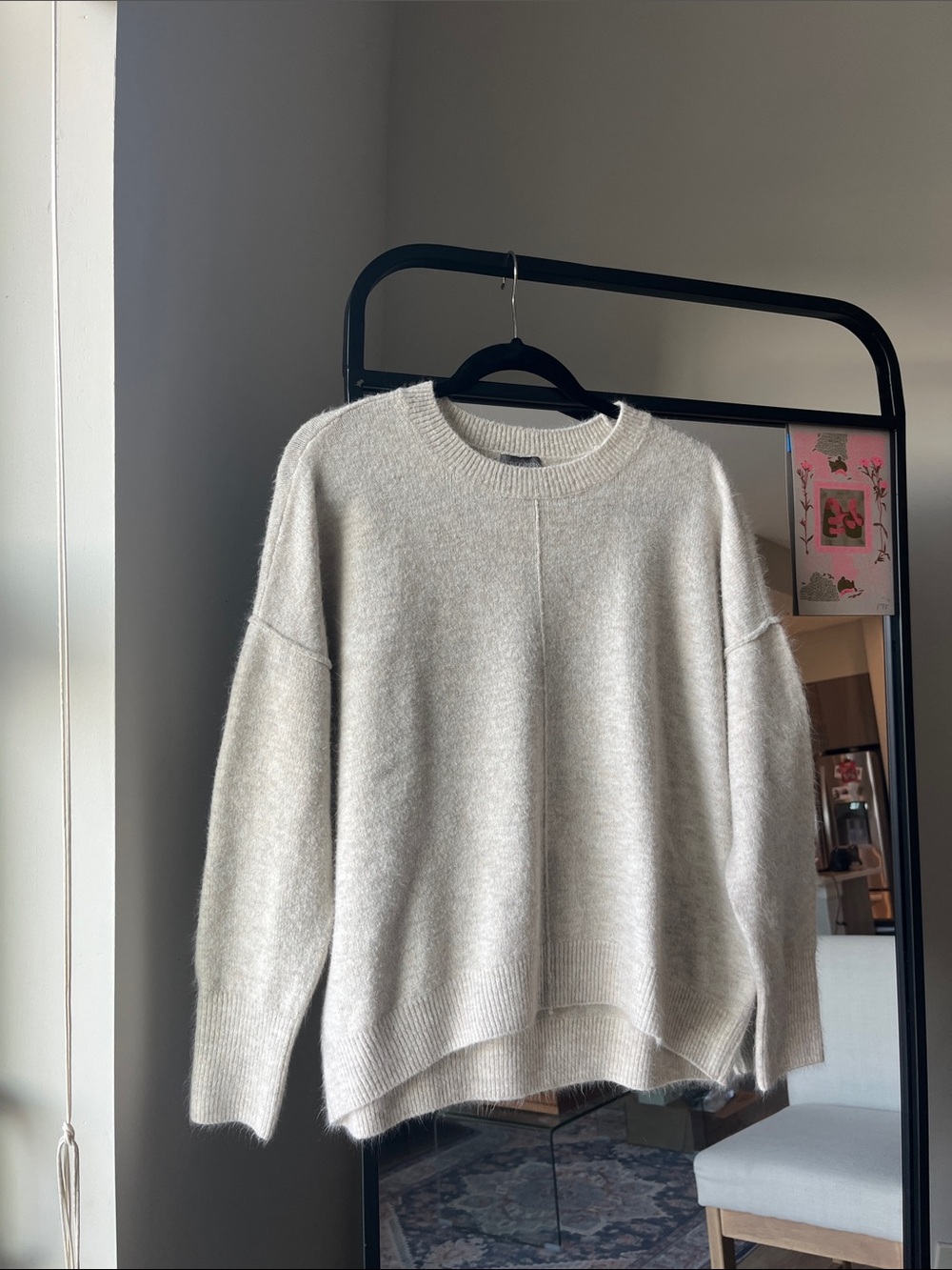 Fluffy Crewneck Sweater